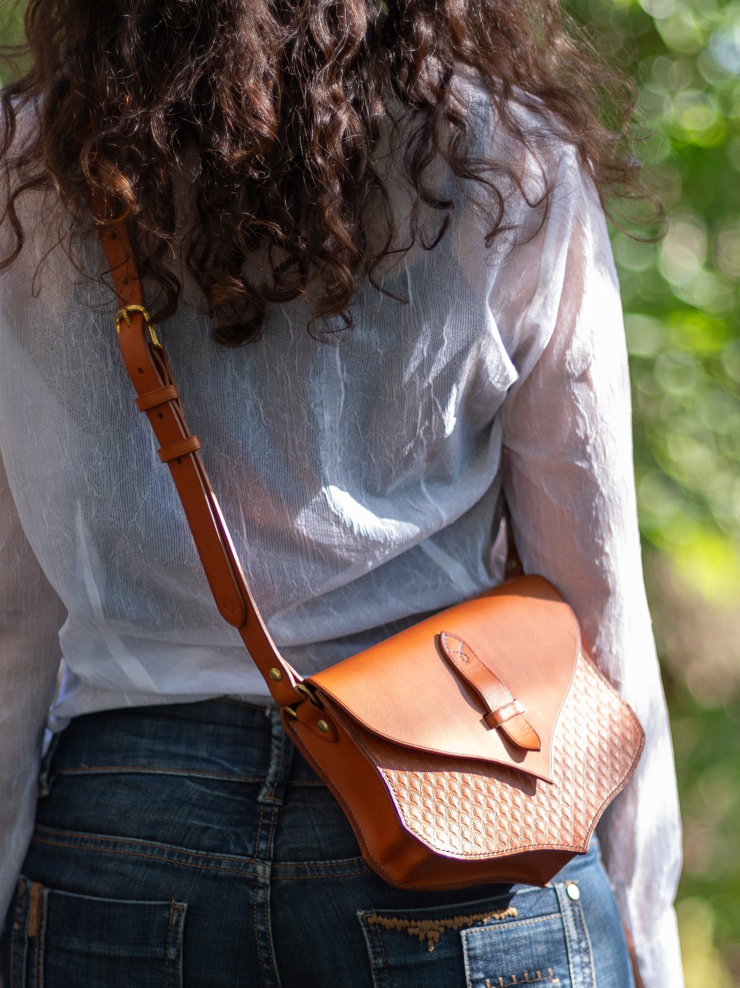 La Dragonnière - Sac en cuir d'inspiration fantasy