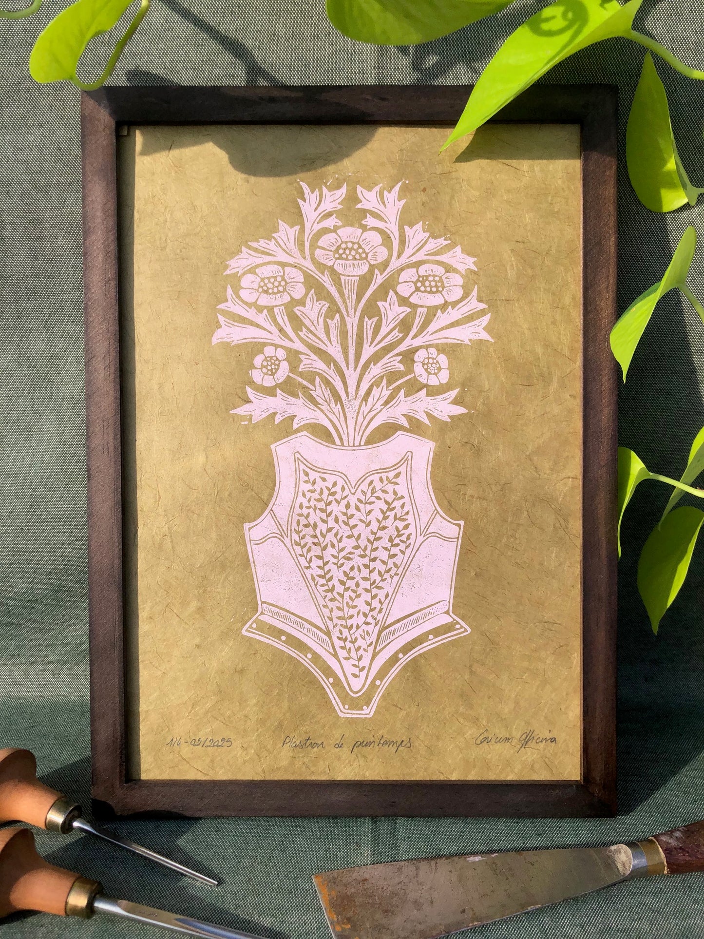 Knights & Crafts : Feuillage, fleurs et plastron