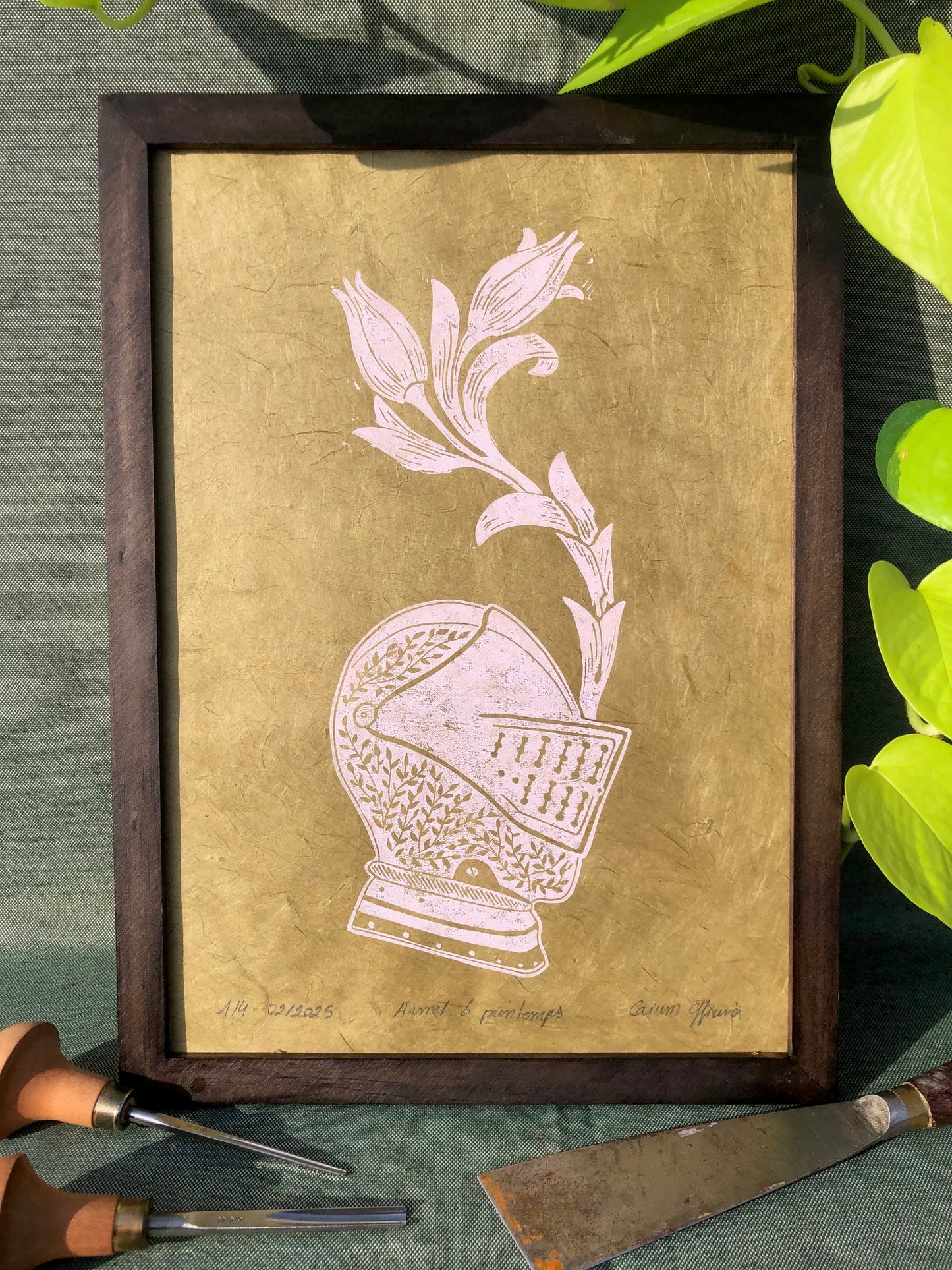 Knights & Crafts : Tulipe et Armet