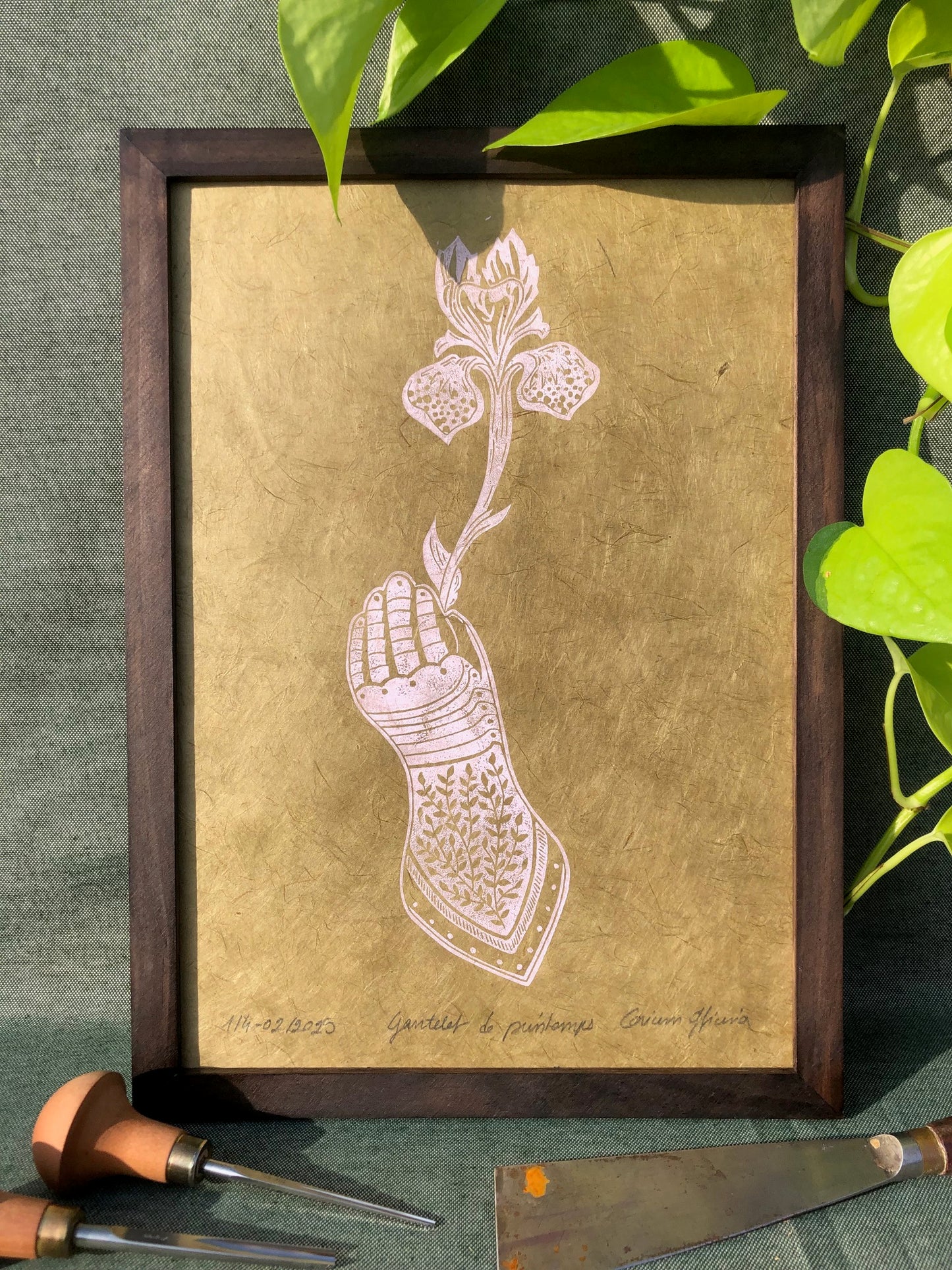 Knights & Crafts : Iris et gantelet