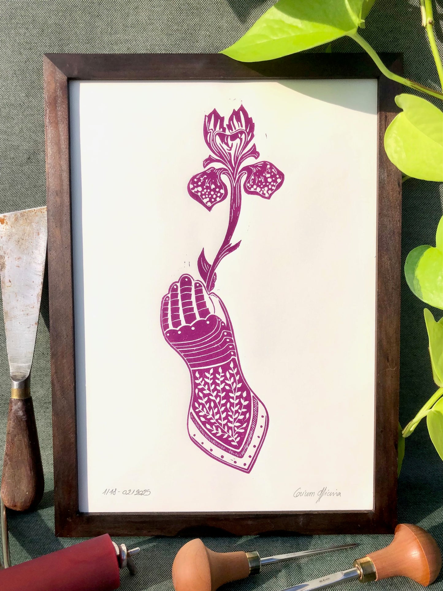 Knights & Crafts : Iris et gantelet