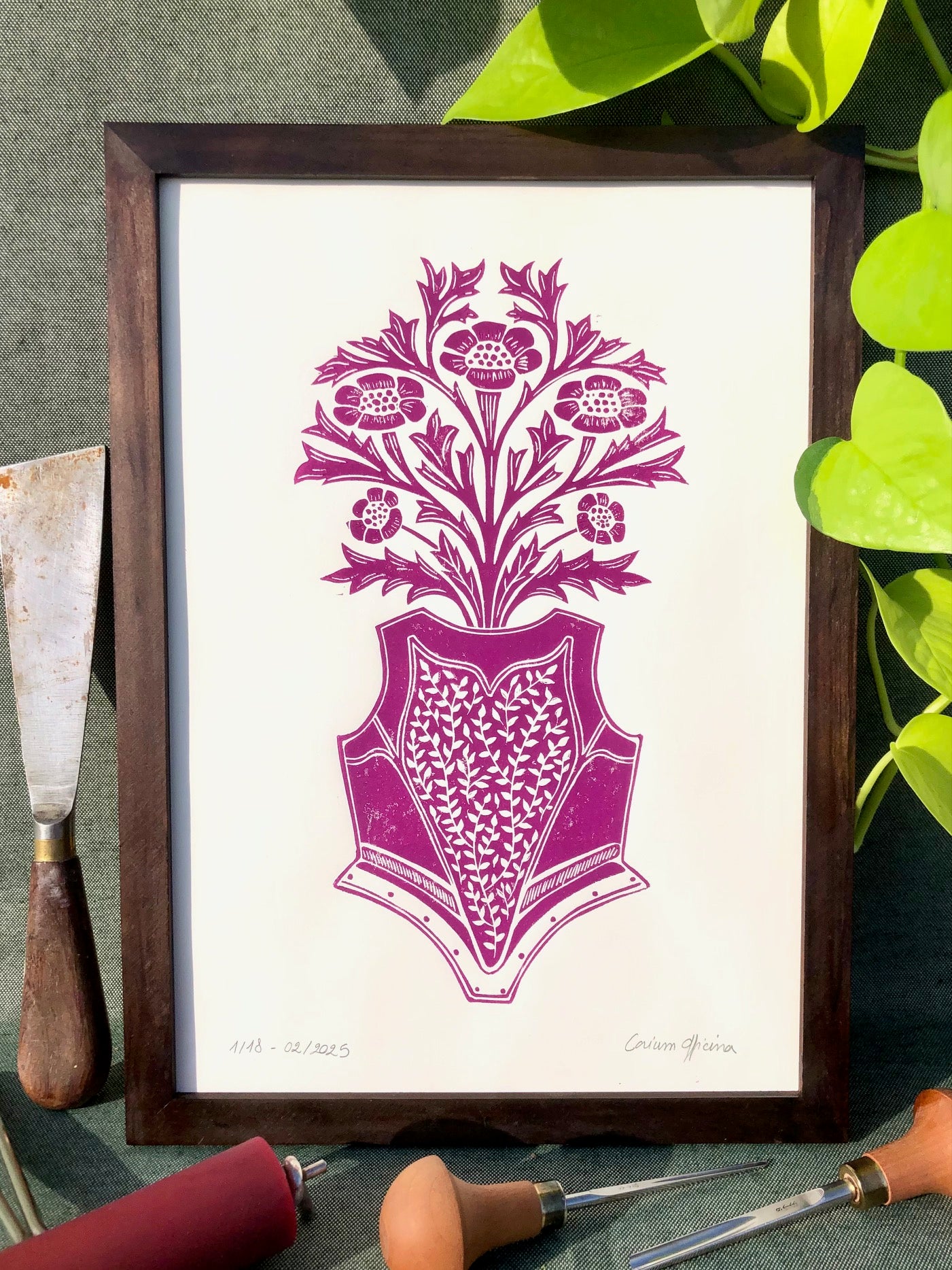 Knights & Crafts : Feuillage, fleurs et plastron