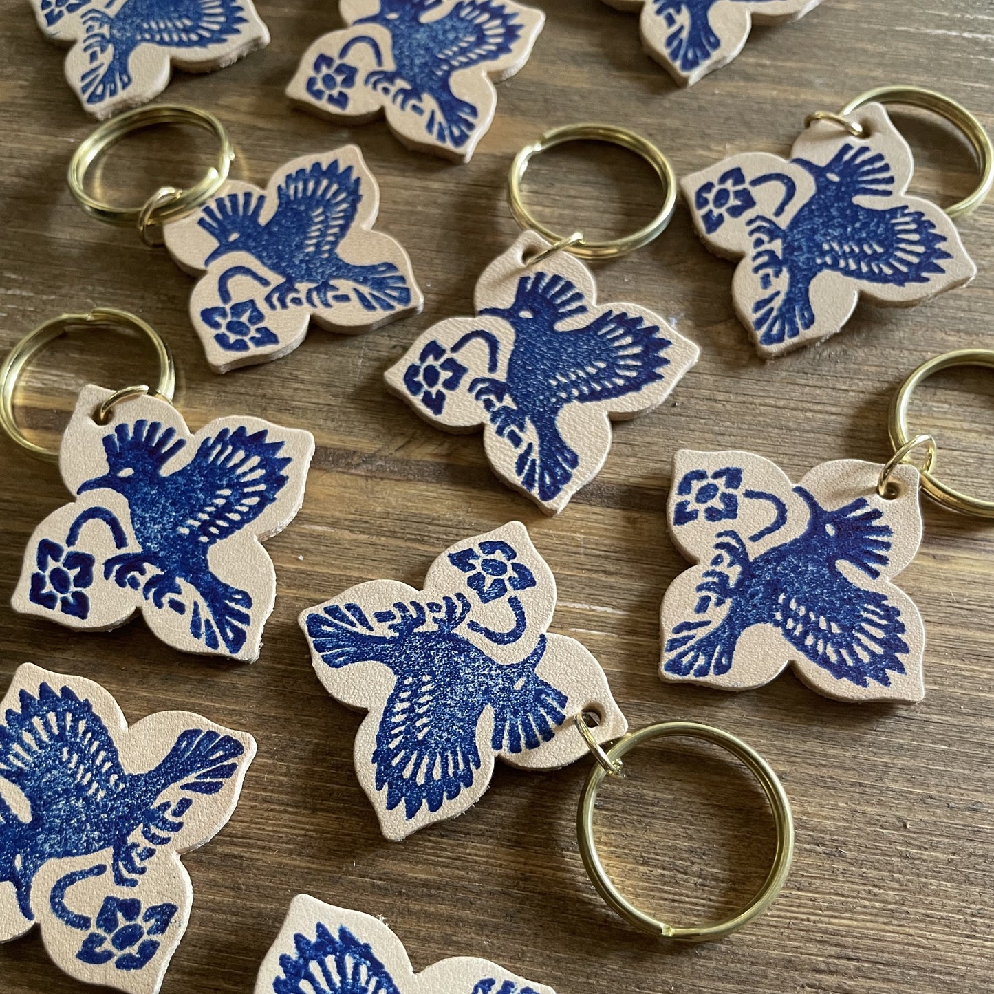 Porte-clefs huppe fasciée