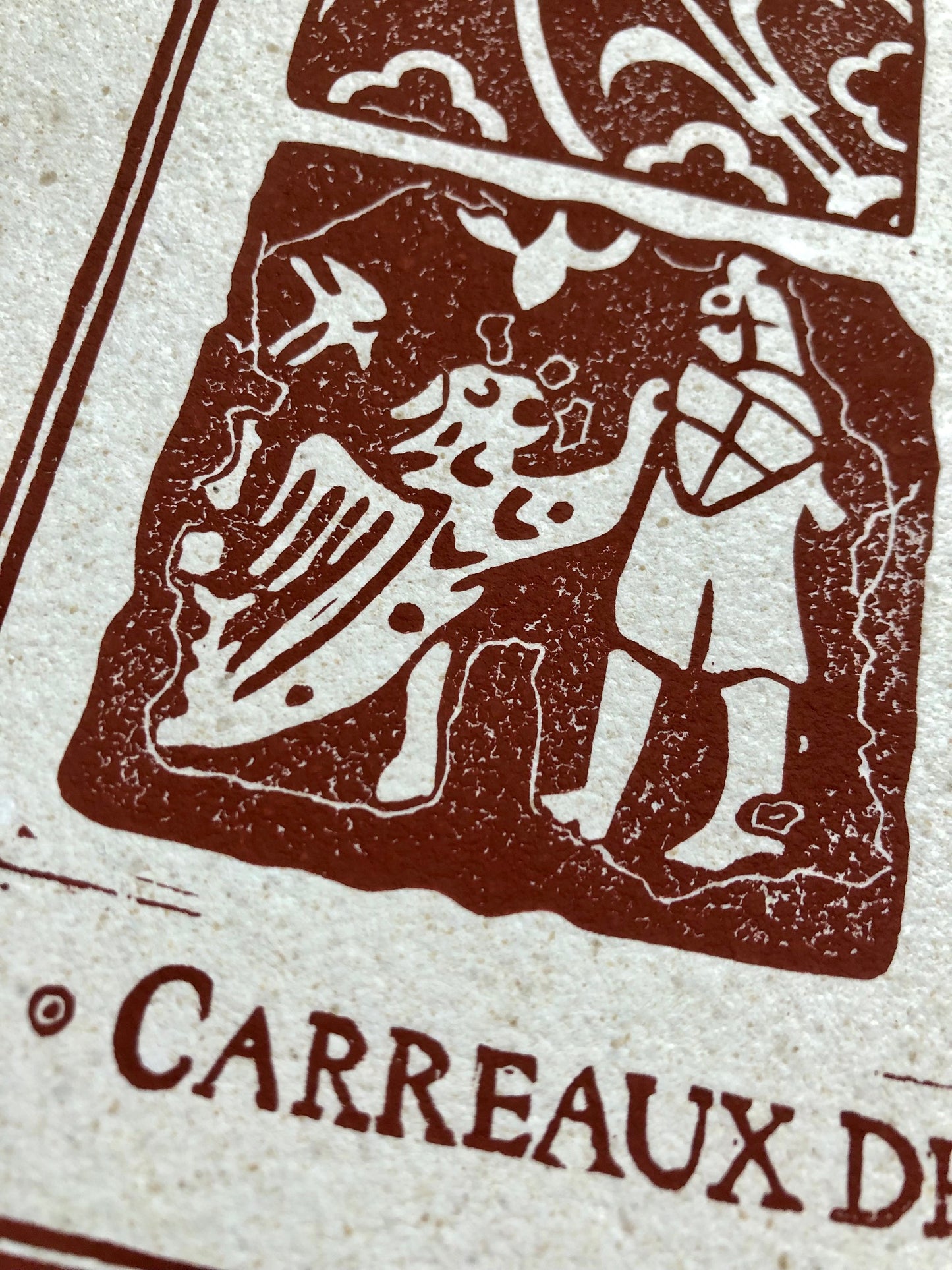 Cluny : Carreaux de pavement