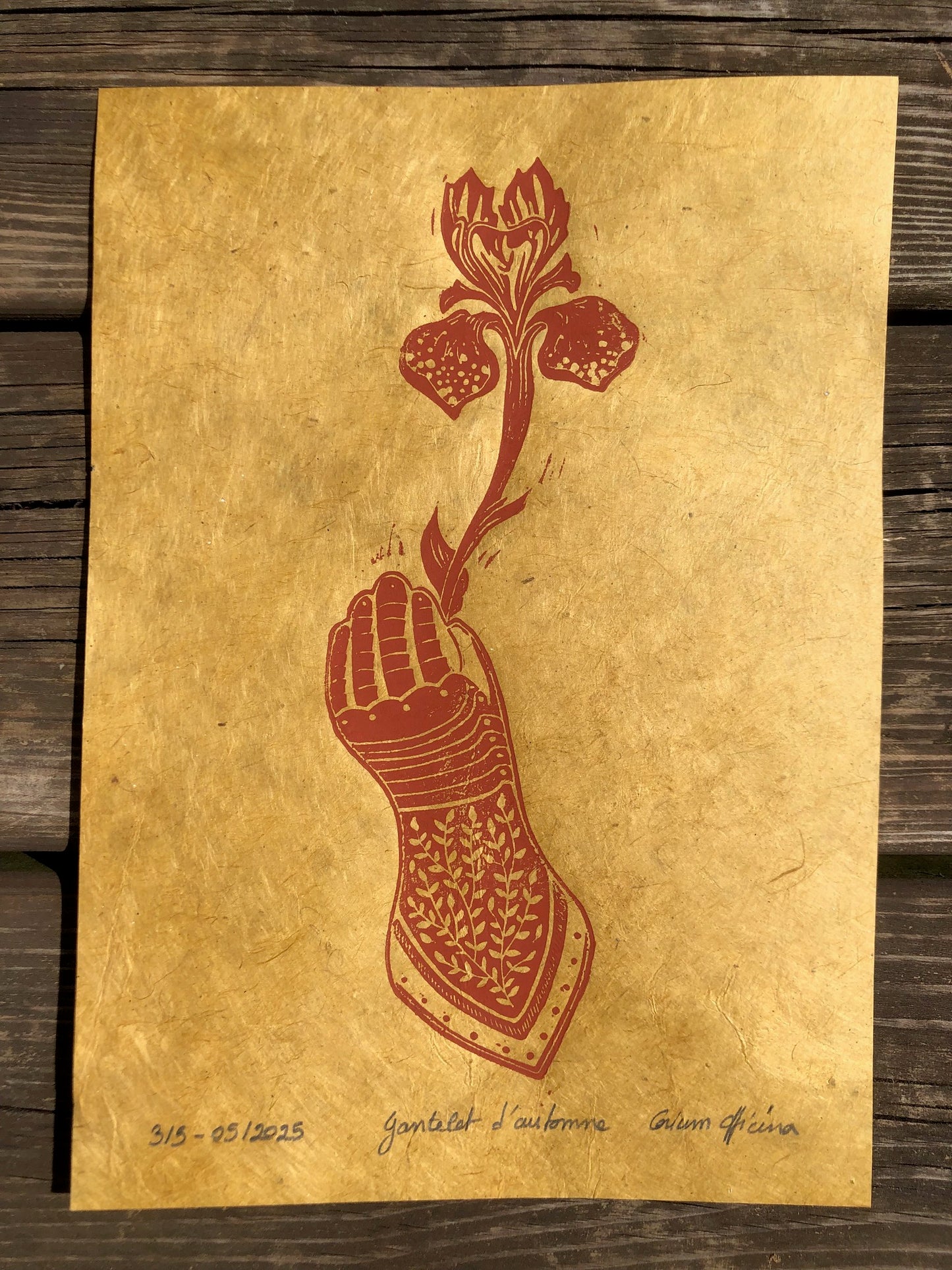 Knights & Crafts : Iris et gantelet