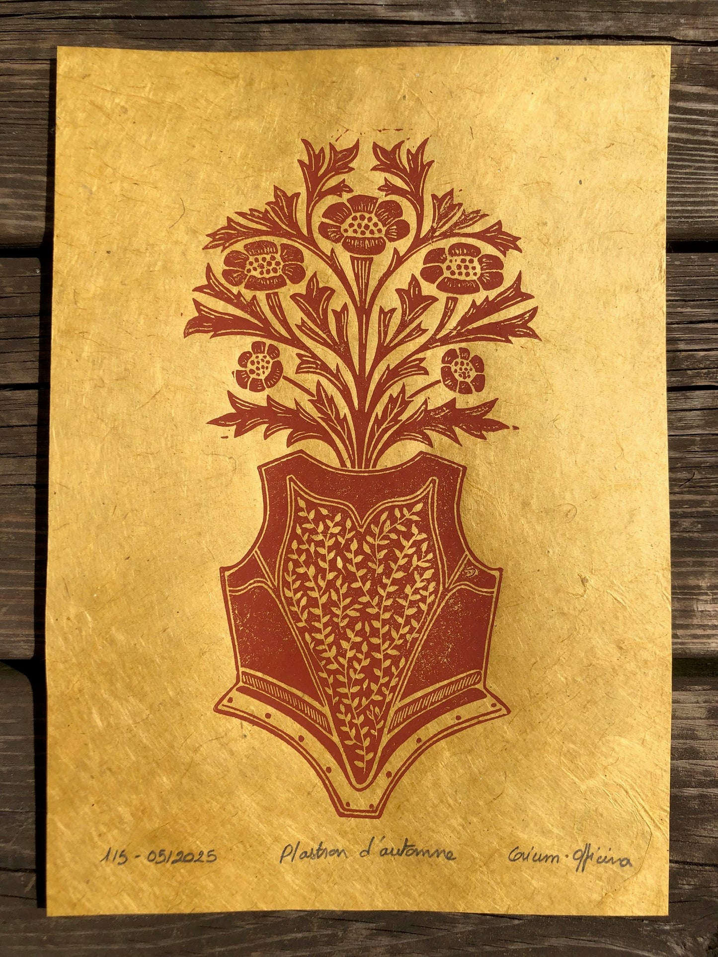 Knights & Crafts : Feuillage, fleurs et plastron