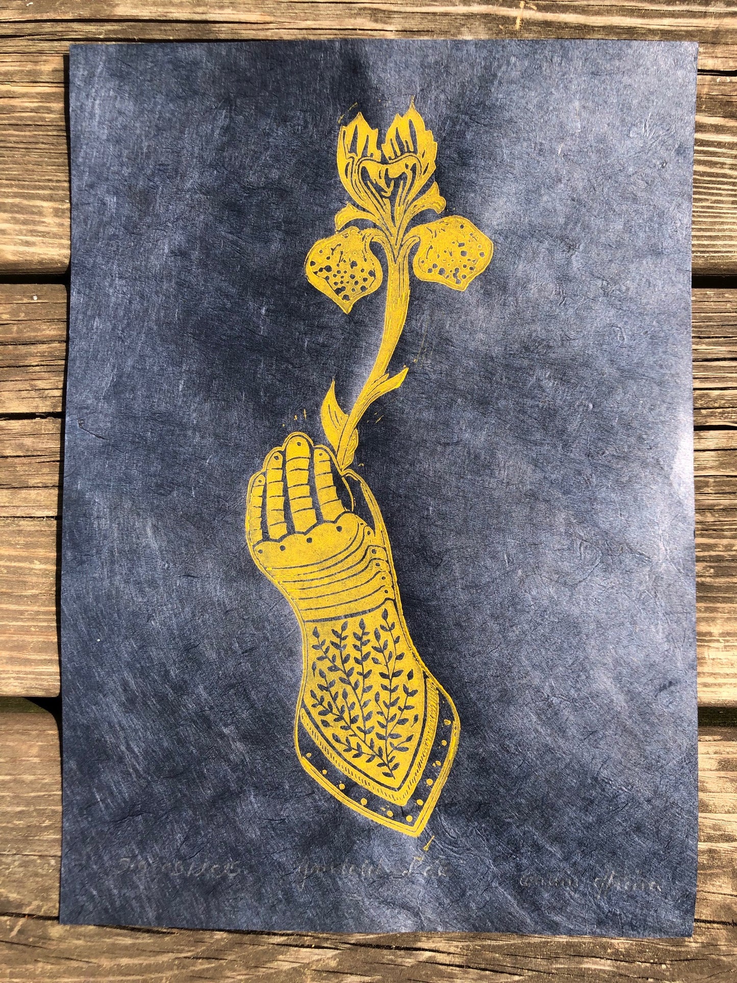 Knights & Crafts : Iris et gantelet