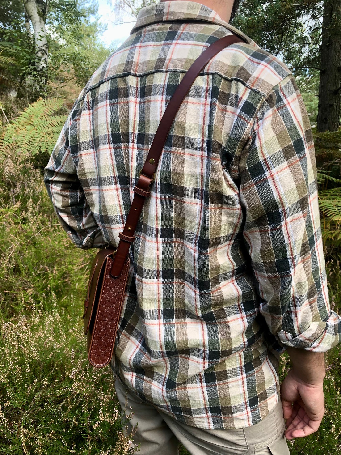 Le Messager - Sac en cuir d'inspiration médiévale