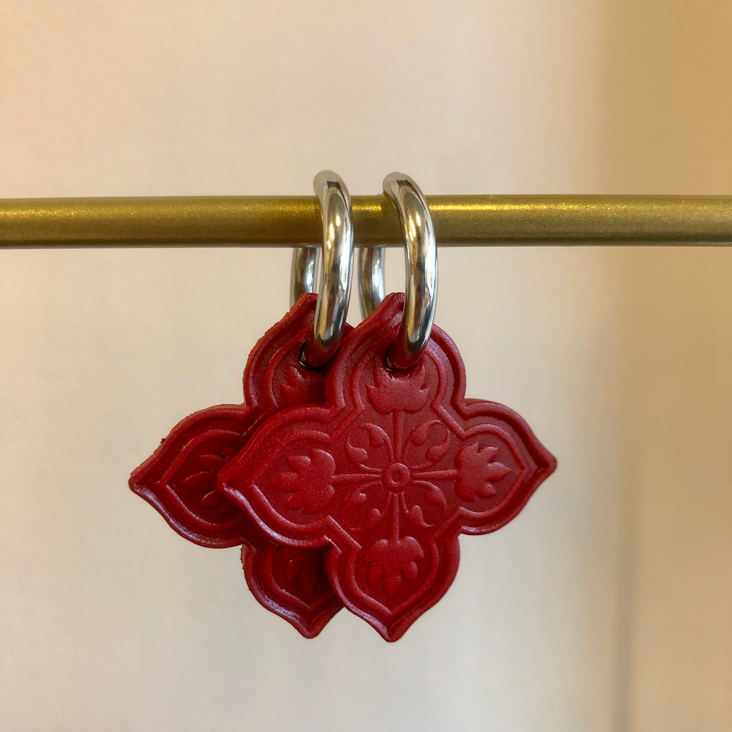Boucles d'oreilles "florabesque"