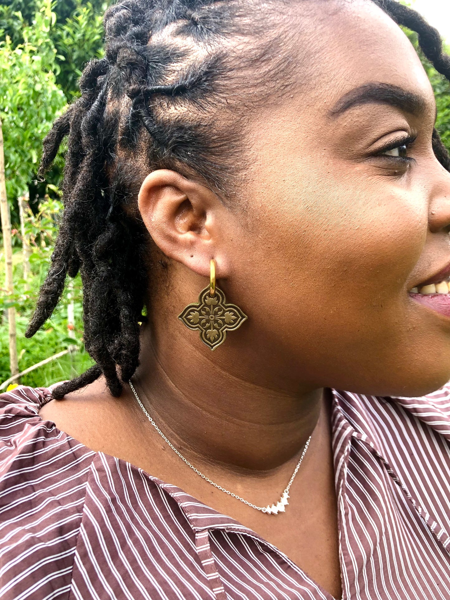 Boucles d'oreilles "florabesque"