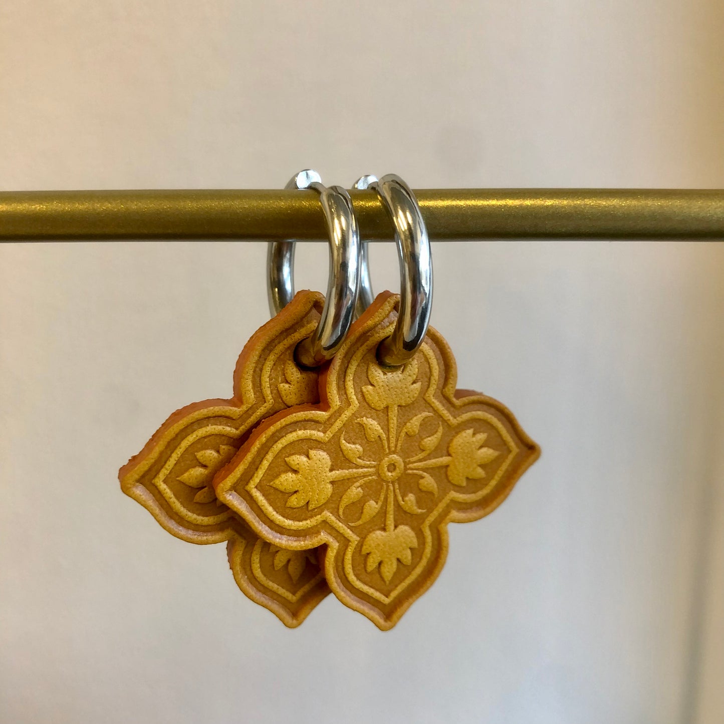 Boucles d'oreilles "florabesque"