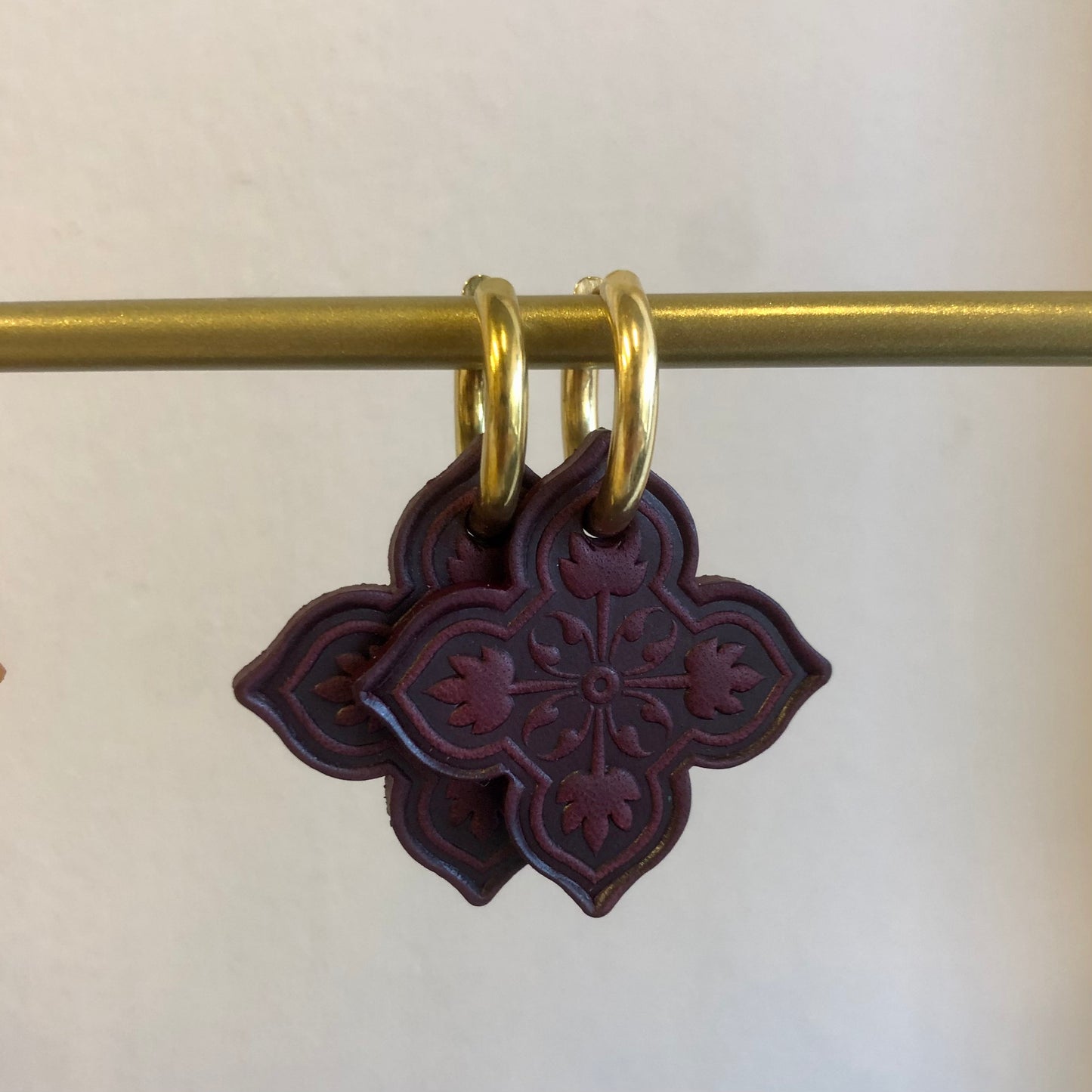 Boucles d'oreilles "florabesque"