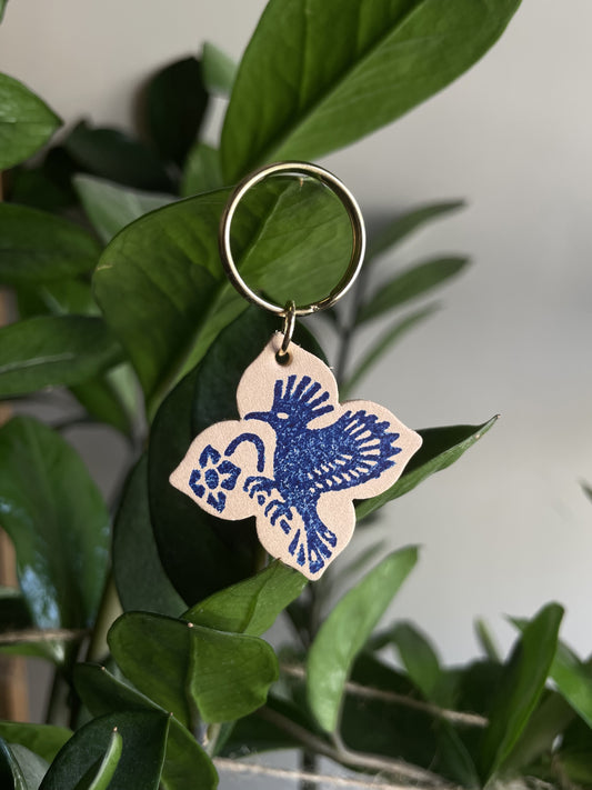 Porte-clefs huppe fasciée