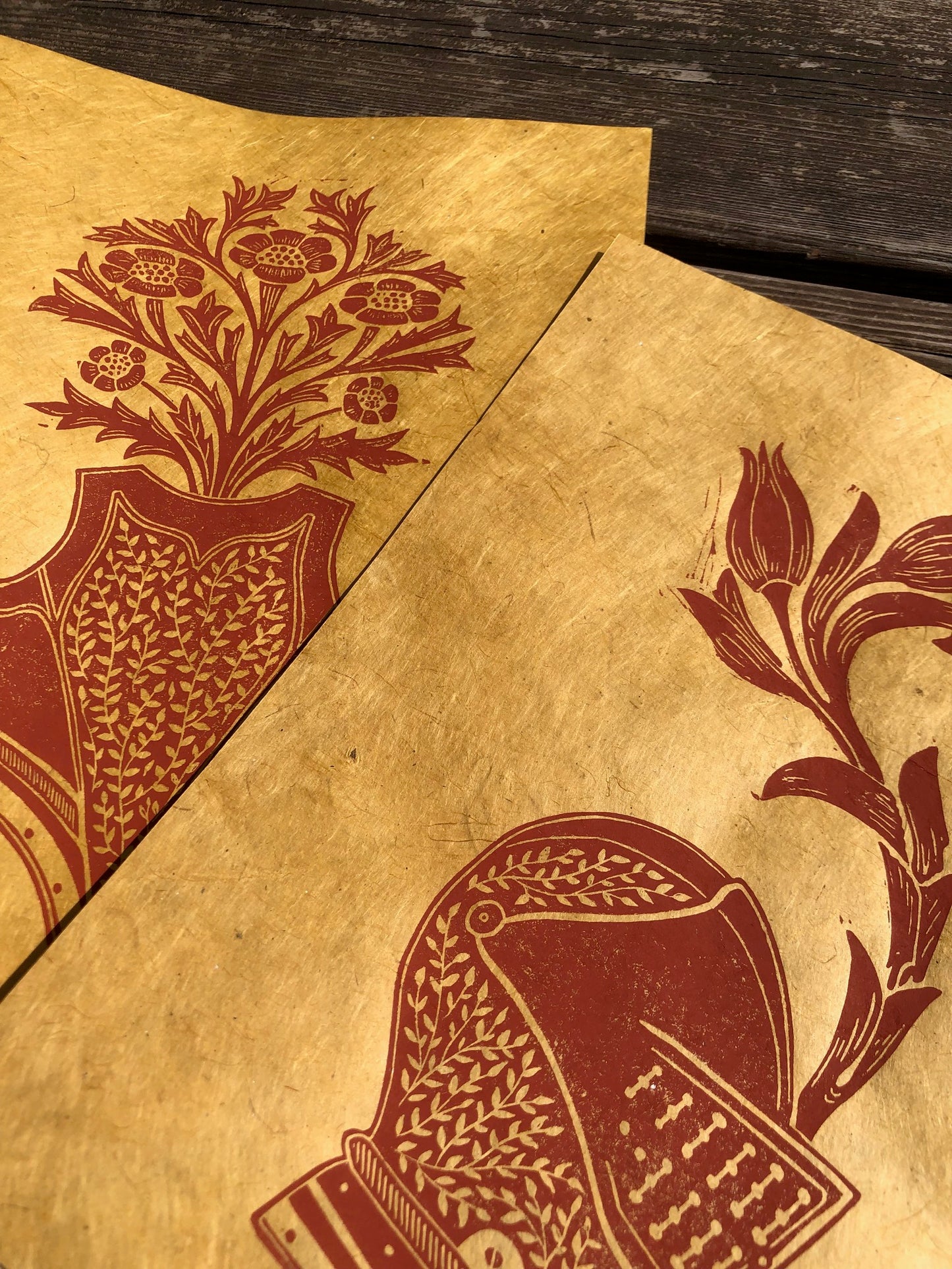 Knights & Crafts : Tulipe et Armet