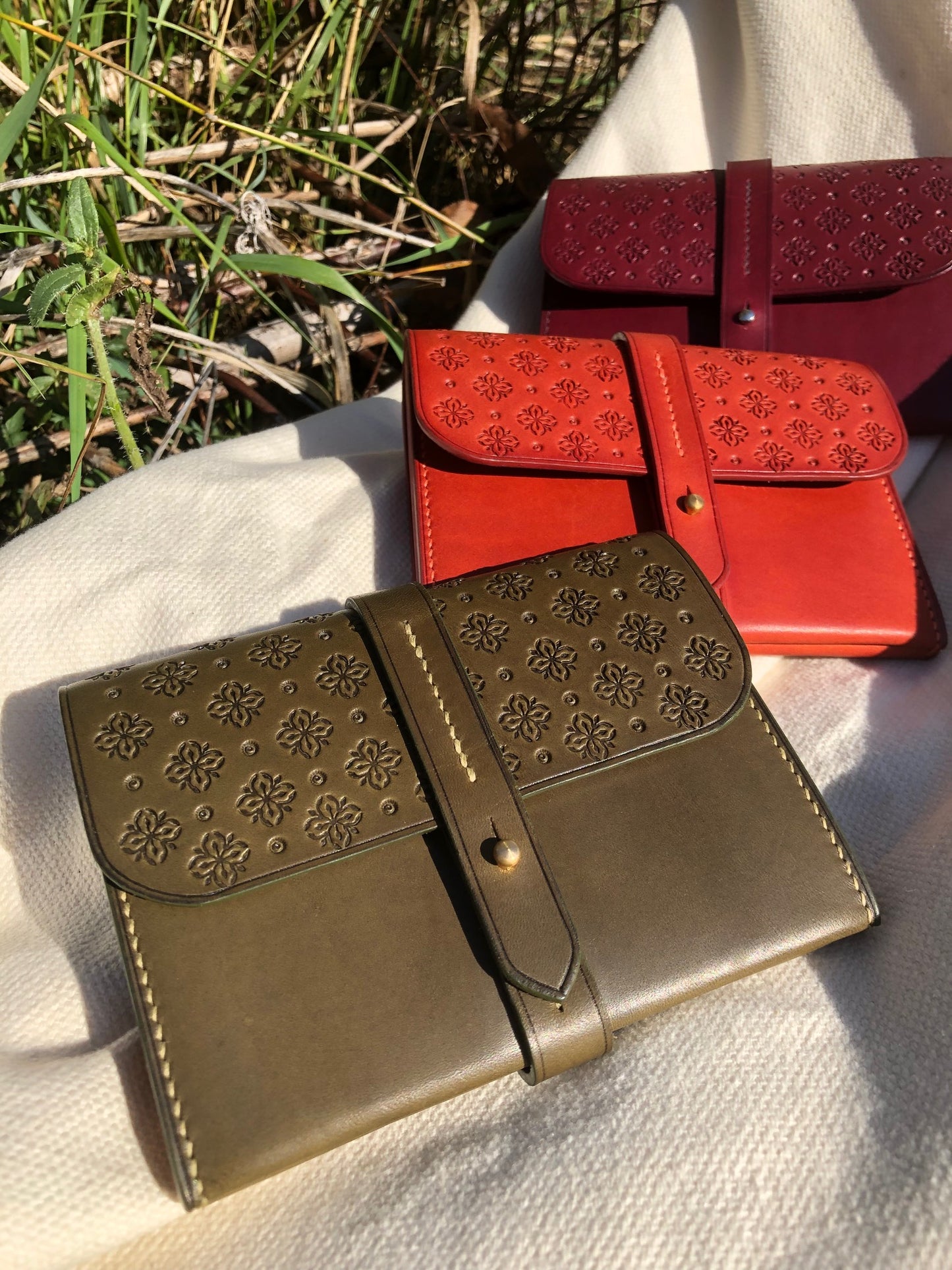 Le Marchand - Portefeuille et porte-monnaie 2 en 1 en cuir